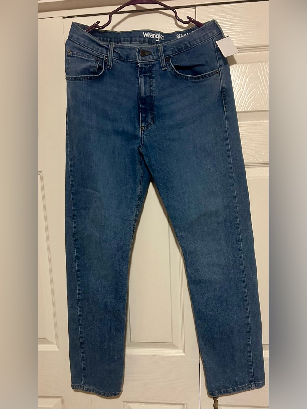 Wrangler Men's Skinny Jeans in Dark Blue 33X32